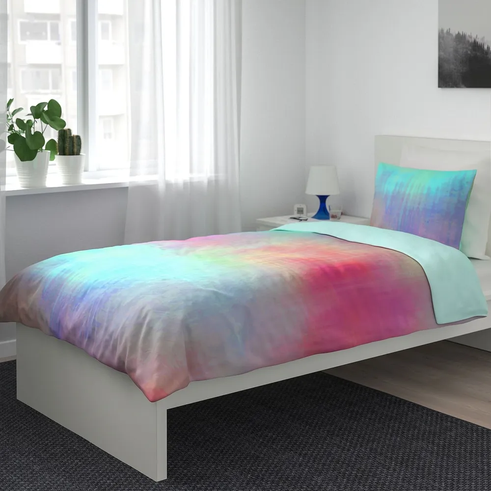 PIPSTAKRA Постельное белье 1.5 спальное ИКЕА, 150x200/50x70 см (60438951)