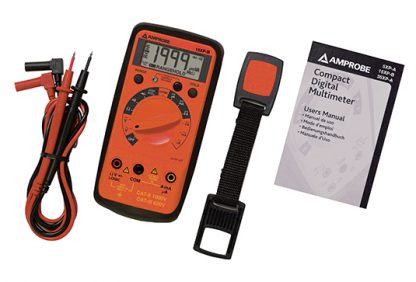 Компактный цифровой мультиметр AMPROBE 15XP-B с бесконтактным индикатором напряжения и проверкой лог