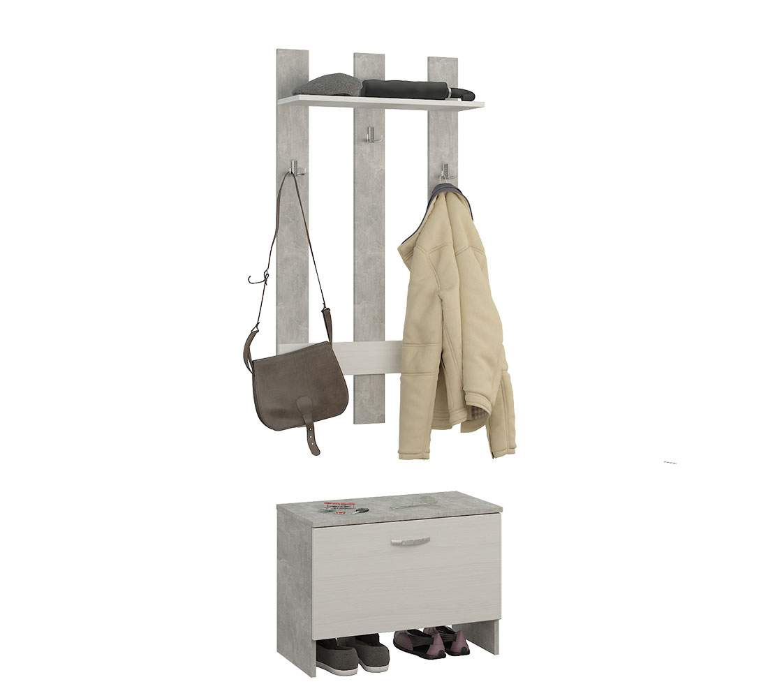 Тумба с вешалкой Hoff Уно-11
