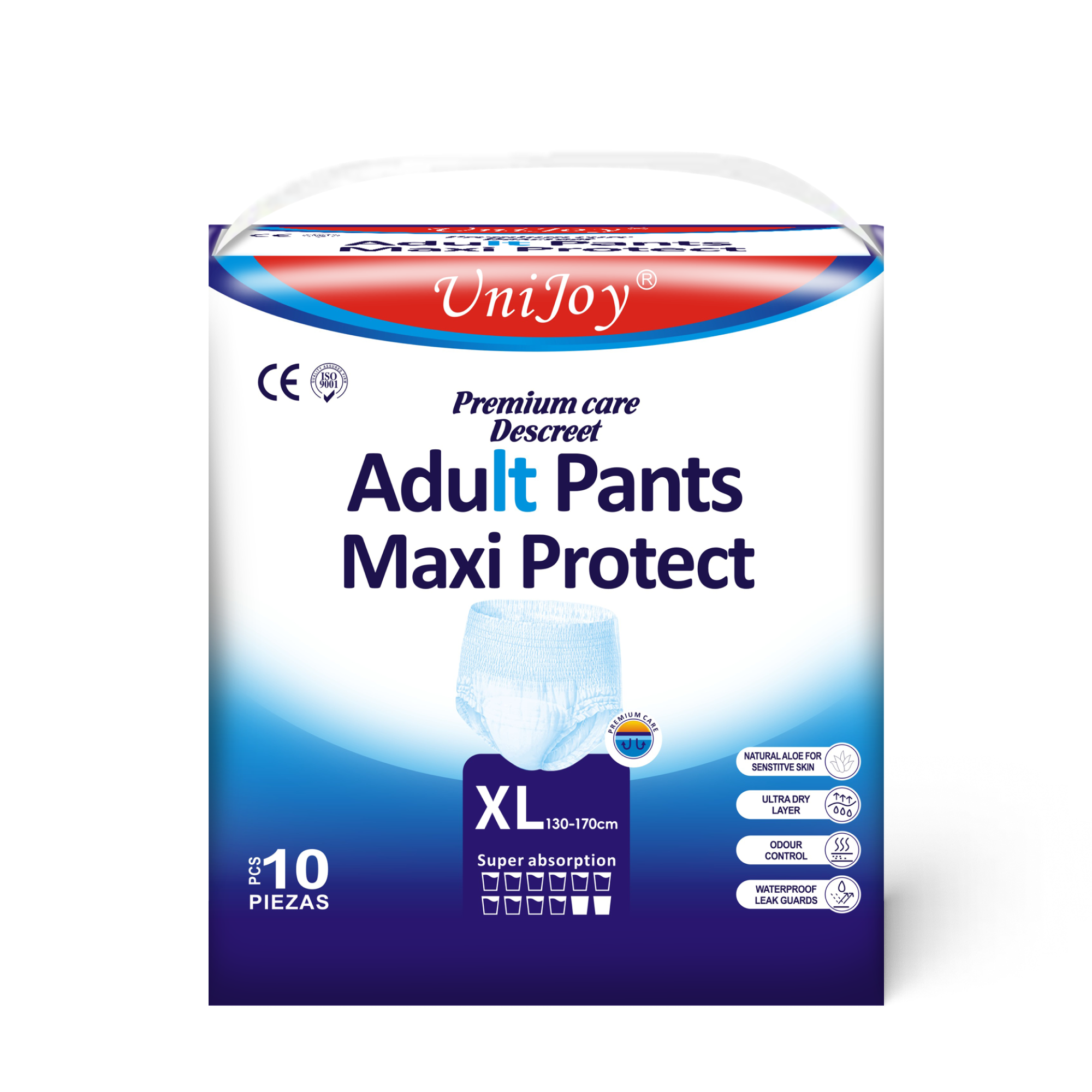 Трусы впитывающие Unijoy Maxi Protect, XL, 10 шт.