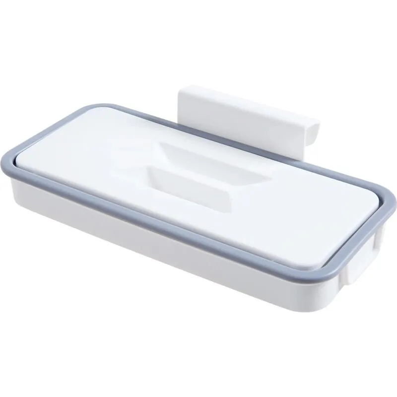 Навесной держатель мешка для мусорных пакетов Attach-A-Trash белый