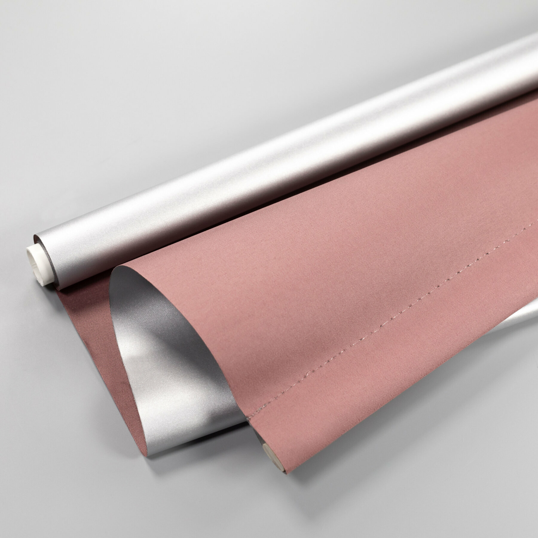 Domlegrand Штора рулонная Блэкаут сильвер 72,5х175 см, цвет лиловый