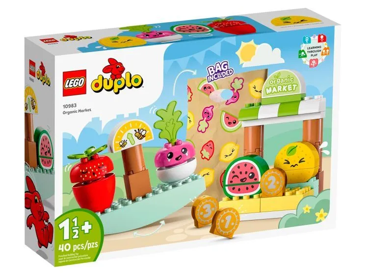 Конструктор LEGO Duplo Фермерский рынок, 40 деталей, 10983