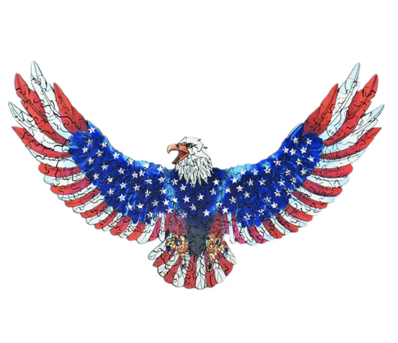 Деревянная мозаика пазл Летающий орел 150 эл. XL-45A4