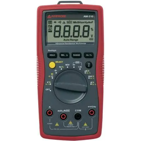 BEHA AMPROBE AM-510-EUR - Мультиметр цифровой CAT III 600 В, (точек): 4000