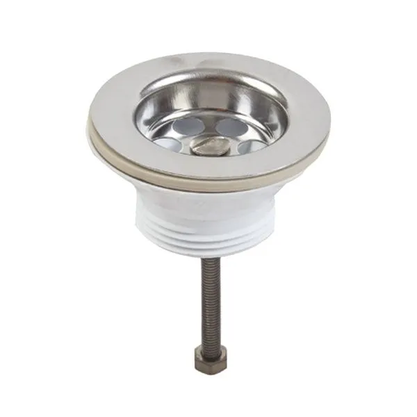 Выпуск для раковины WIRQUIN 1 1/4 с решеткой нержавеющая сталь D 63 мм