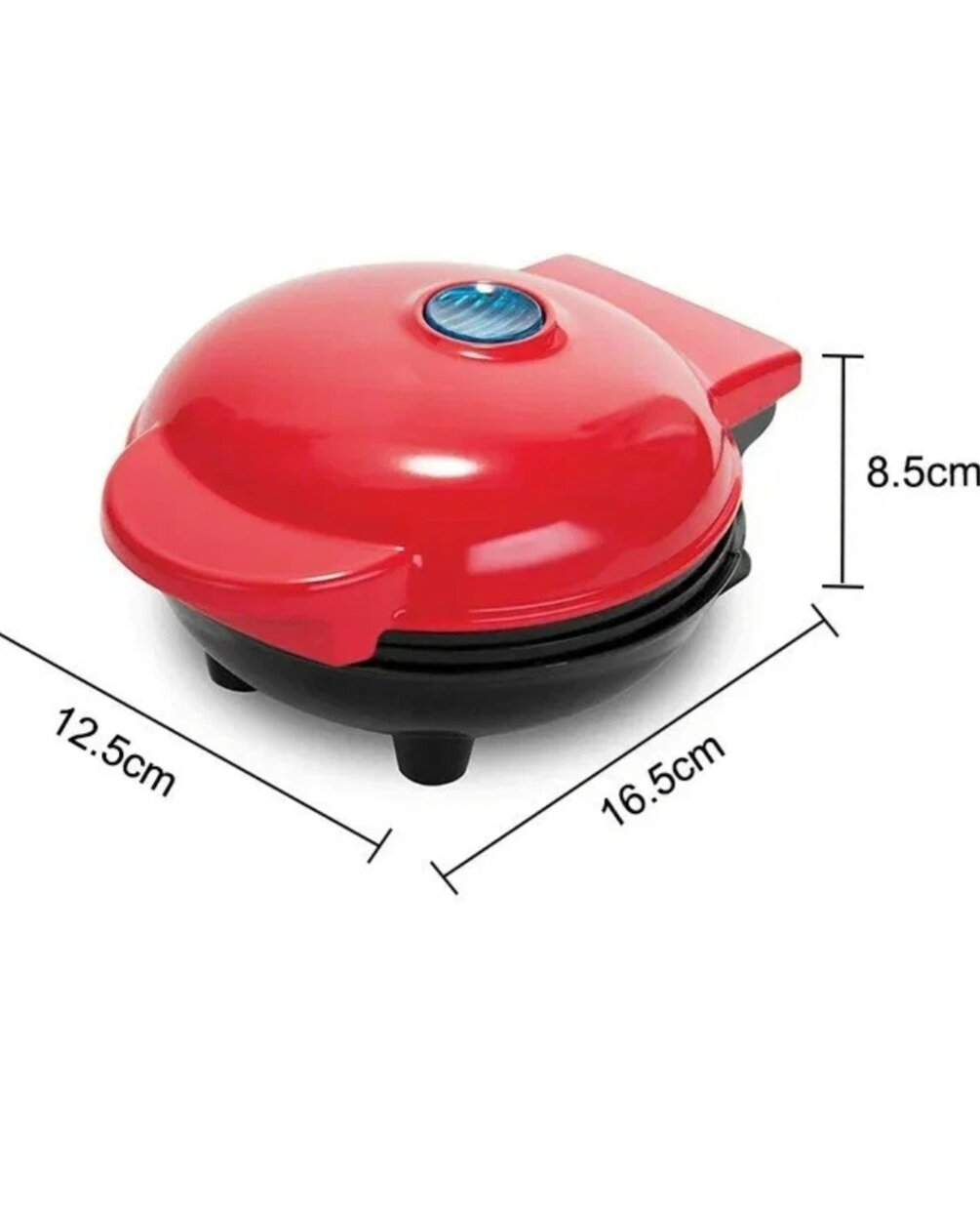 Вафельница WAFFLE WP-MK03 красная