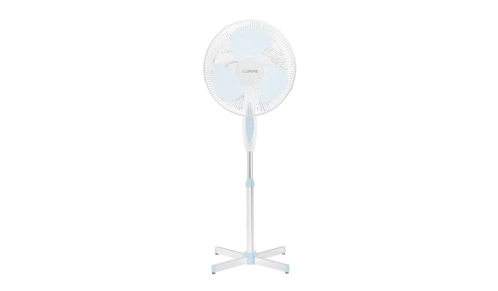 Вентилятор напольный LUMME LU-FN103 белый, голубой