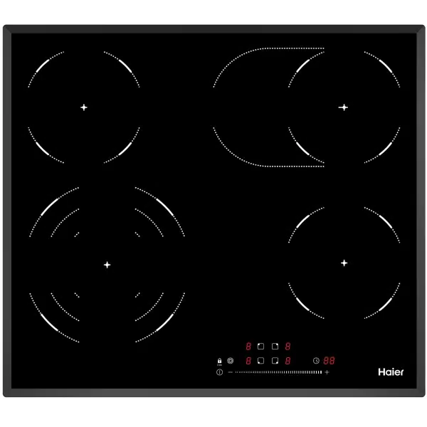 Встраиваемая варочная панель электрическая Haier HHY-C64TOVB черный