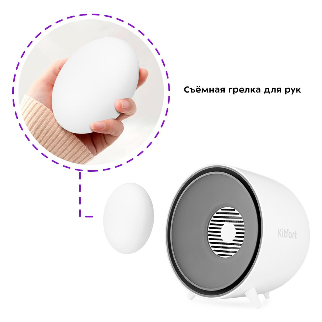 Тепловентилятор Kitfort КТ-2712
