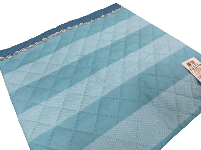 Наволочка декоративная голубая 40x40 см, 1 шт.