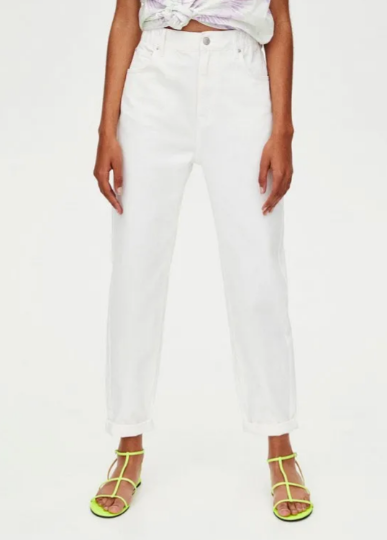 Джинсы Mom Fit, размер 44