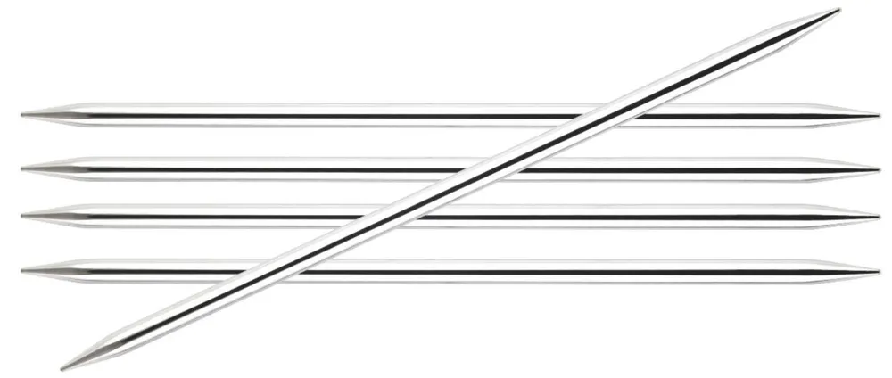 10111 Спицы носочные Nova Metal KnitPro, 20 см, 5.00 мм