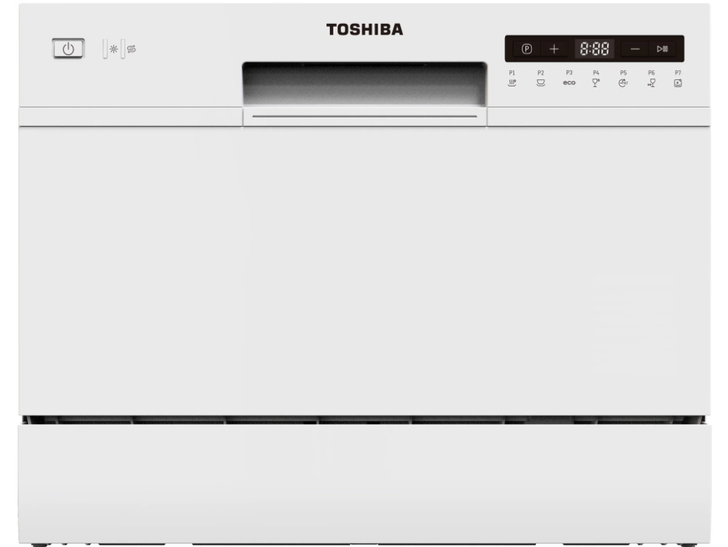 Посудомоечная машина компактная Toshiba DW-06T1(W)-RU